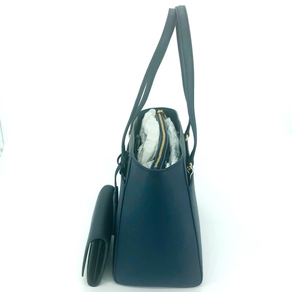 2PCS Tory Burch Robinson Small Tote Wallet Set - Picture 3 of 8